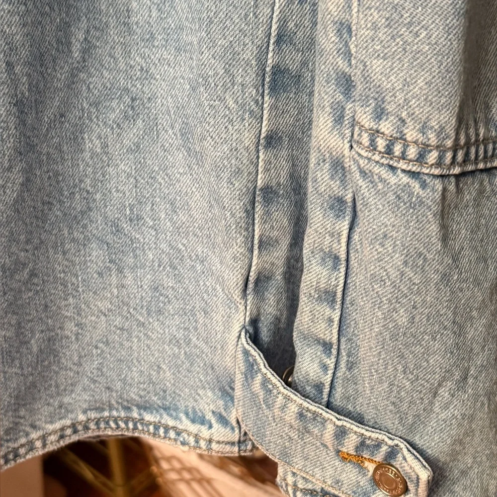 Free People CRVY Outlaw Wide Leg Jeans - Picture 4 of 5